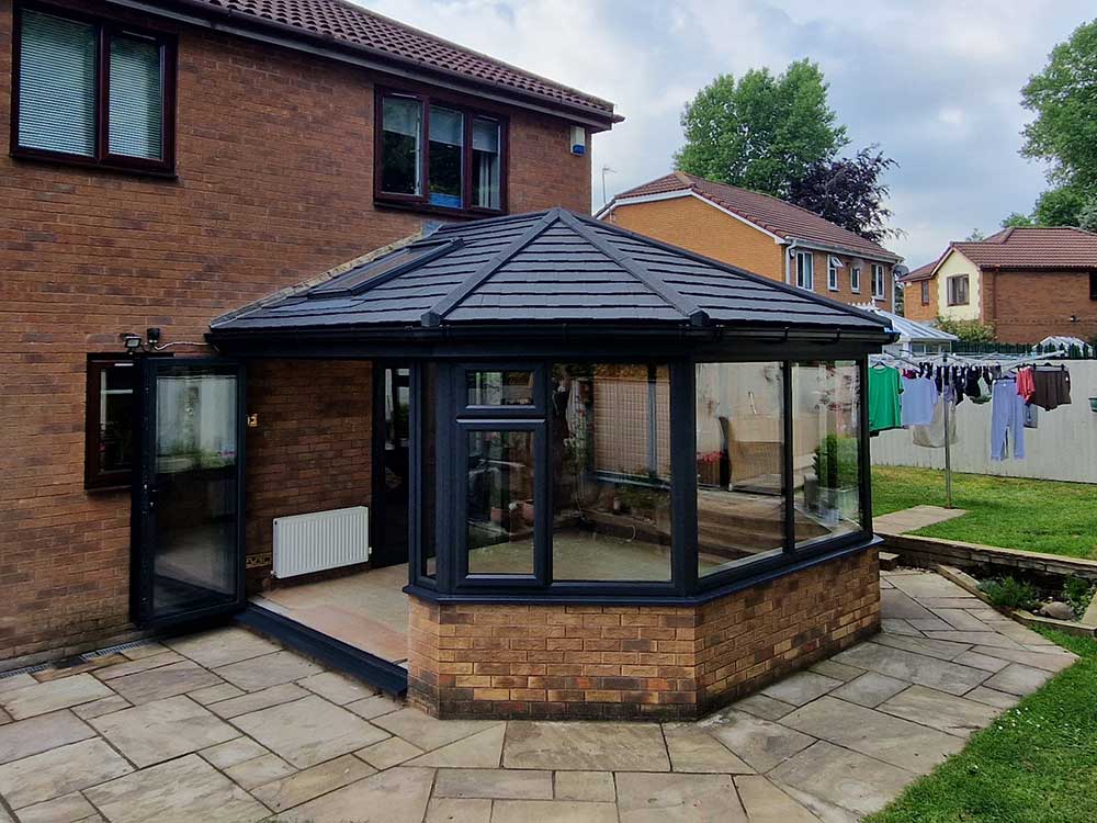 Contemporary Conservatory Upgrade Gowerton