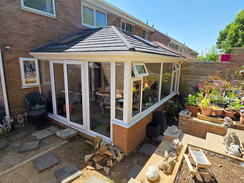 New Conservatory Parc Gwernfadog